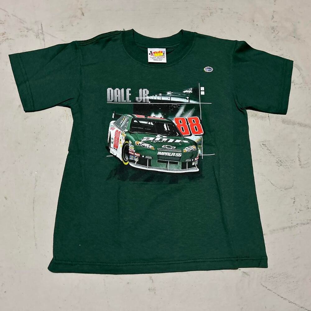 **Vintage Baby Tee Dale Earnhardt Jr. AMP Energy Impala SS Kids T-Shirt**
